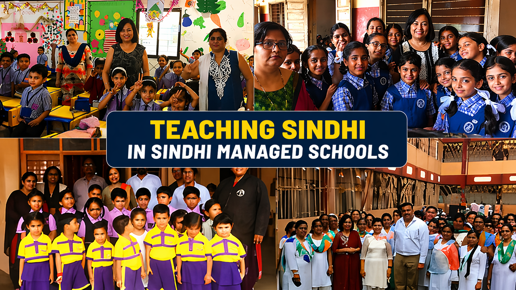 Teaching Sindhi In Sindhi Managed Schools